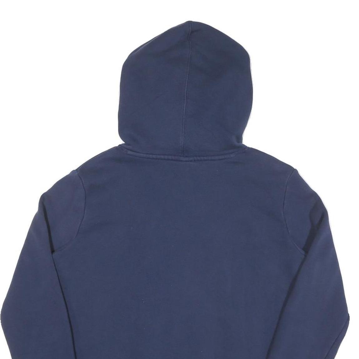 NIKE Girls Blue Eagles Soccer Pullover Hoodie M Cotton Sports Sweatshirt - Picture 4 of 6