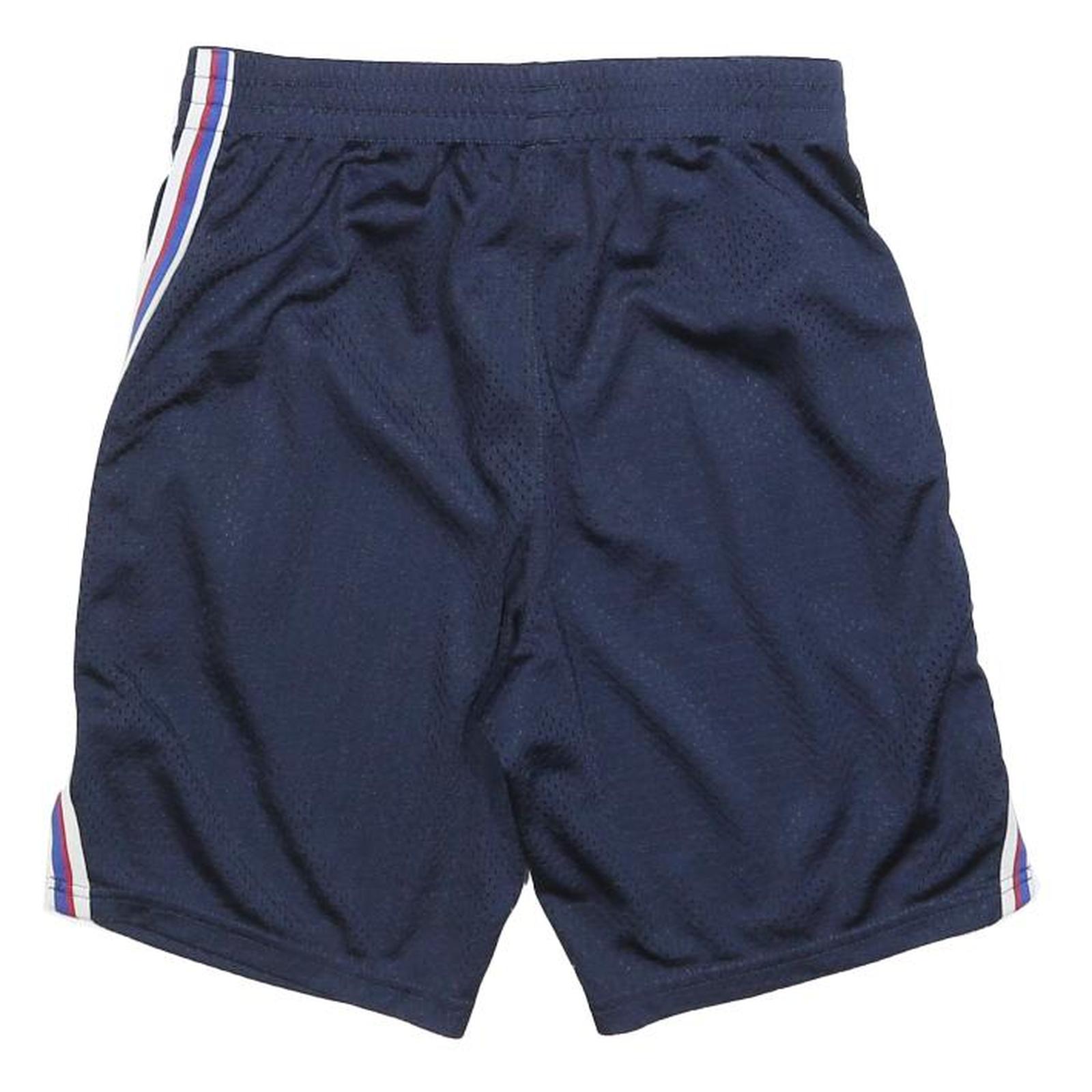 CHAMPION Boys Shorts Navy Blue Casual Polyester Blend L W26 Striped Trim - Picture 3 of 6