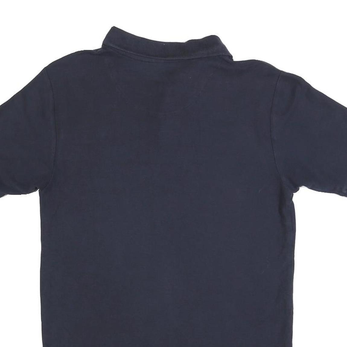 NAUTICA Boys Blue Short Sleeve Plain Polo Shirt XL Cotton Blend Classic Fit - Picture 4 of 6