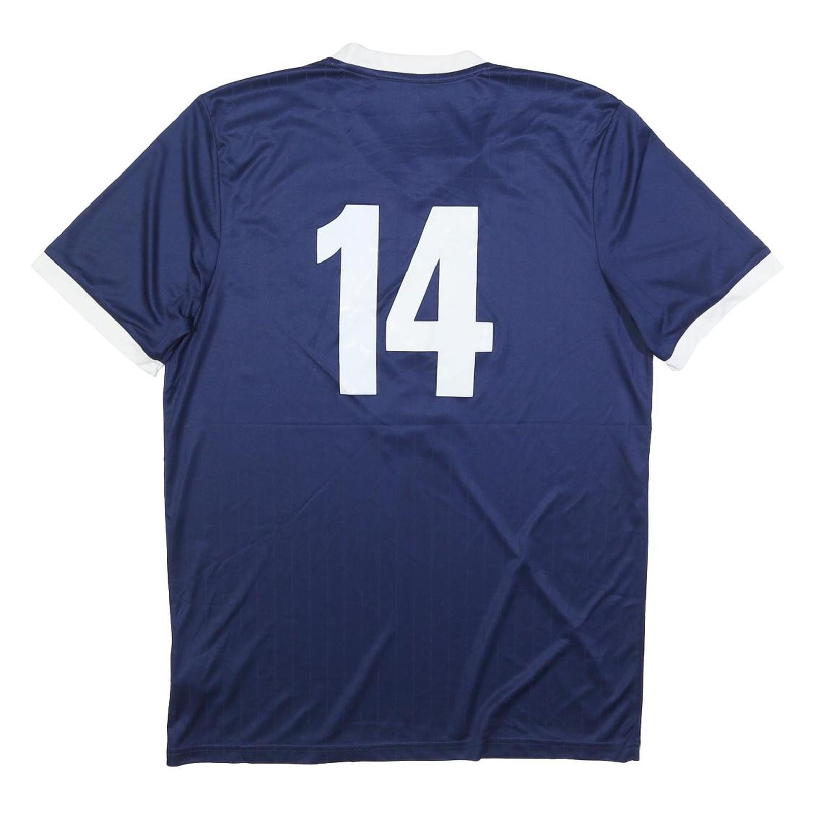 ADIDAS Mens Blue & White Pleasant Hill Soccer Graphic T-Shirt L Short Sleeve - Picture 3 of 6